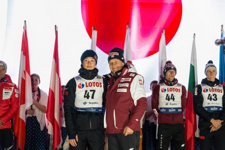 Ceremonia wręczenia numerów startowych